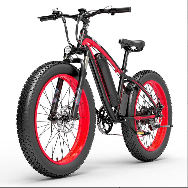 [USA Direct]  XF4000 16Ah 48V 1000W Electric Bicycle 26*4.0 Inches Fat Tires 110Km Mileage Range Max Load 200Kg